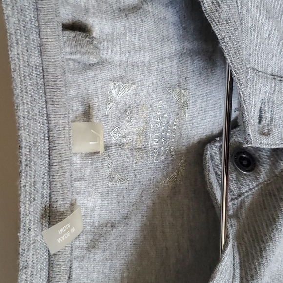 Men's Laege grey point zero tshirt - Picture 7 of 7